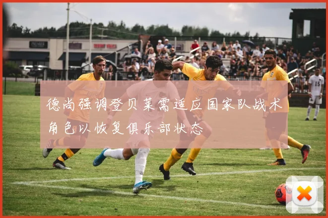 德尚强调登贝莱需适应国家队战术角色以恢复俱乐部状态